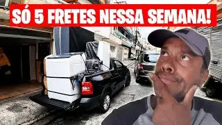 S&Oacute; FIZ 5 FRETES NA SEMANA COM A SAVEIRO