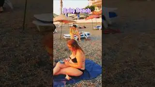 🇹🇷&ccedil;alış Beach walking tour Fethiye T&uuml;rkiye best travel Destination