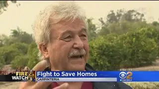 Carpenteria Man Grateful His Home Was Spared In Thomas Fire