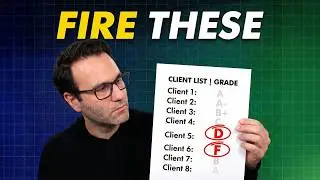 He Fired $2 MILLION worth of Clients (and it grew his agency)