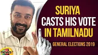 Suriya And Jyothika Cast Their Votes In Tamil Nadu | Tamil Nadu Elections 2019 | Mango News