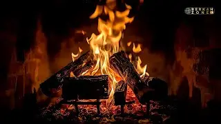 Soothing Quran Recitation for Deep Sleep 😴 | Relax Your Heart &bull; Fireplace Crackling Sounds