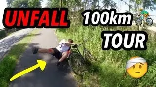 FAHRRAD UNFALL AUF 100km TOUR