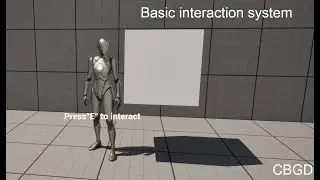 Basic interaction system [Unreal]