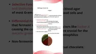 Culture Media Comparison #2 #shorts #shortvideo #study #quiz #microbiology #review #comparison