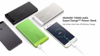 HUAWEI 10000 mAh SuperCharge Power Bank Review | Type-C Input Travel Charger For Mobile & Laptop