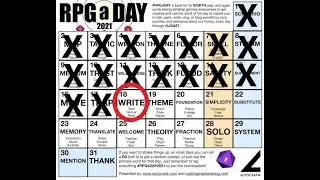 RPGaDay2021