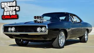 El Coche De DOMINIC TORETTO - Dodge Charger - Fast & Furious GTA 5 ONLINE