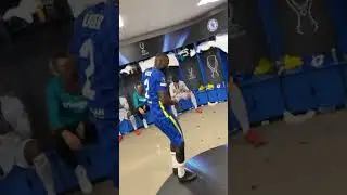 Antonio Rudiger's hilarious dressing room dance steps