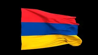 Armenia Flag chroma key | green screen | blue screen (FREE USE)
