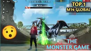 ALPHA FF IS MY INSPIRATION || THE MONSTER GAME GLOBAL TOP ONE 😍 @ALPHAFREEFIREE