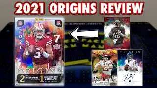 $500 FOR 7 CARDS?! | 2021 Panini Origins Football Hobby Box Break/Review