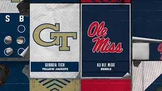 2025 NCAA Oxford Regional Game 5: Georgia Tech vs Ole Miss Full Highlights