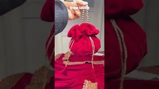 Diy Potli bag 😱 #shorts #diy #youtubeshorts