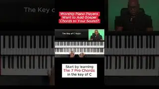 7 Pro Chords in C | From Basic to Pro in 40 Seconds
