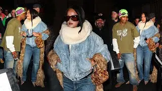 Mom & Dad😍Rihanna and ASAP Rocky in New York