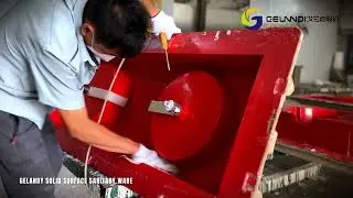 Solid surface baisin/Bathtubs/Finished vanity countertops factory