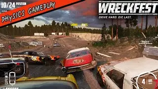 Wreckfest PHYSICS Gameplay PC | 1080p