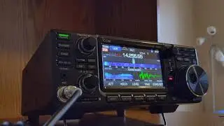 Working NW Germany DK3EE from Pennsylvania on 20 IC-7300