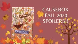 Causebox Fall 2020 Spoilers! | *Full Spoiler* | coffee.n.lavendr