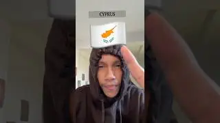 Cyprus is close to which country? #flag #nationalflag #cyprus