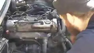 mercedes diesel 300d air intake kit install