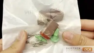 Deutsch DT3-1-BRN DT Series 3 Pin Brown Connector Kit | Deutsch Connectors