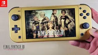 Final Fantasy 12 The Zodiac Age Nintendo Switch Lite Gameplay