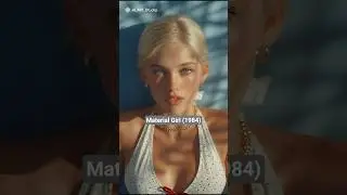 [Living In A Material World] Material Girl (1984) - Madonna (Lyrics) | AI MV Studio