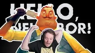 THE SCARIEST GAME EVER? | Hello Neighbor (Pre-Alpha Gameplay)