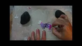 Acrylic Painting Ideas - Purple Dingo - DapAcrylics