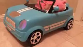 My Life As Convertible Doll Car Review For American Girl Dolls and other 18 inch Dolls