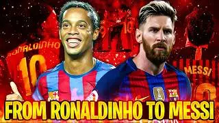 Ronaldinho & Messi &ndash; The Passing of the Torch (Full Story)