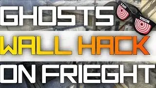 COD GHOSTS WALL HACK GLITCH ON FREIGHT! 