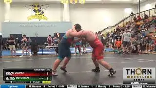 Junior Men 285 Dylan Cooper Illinois Vs Jerrod Osterkamp Wisconsin