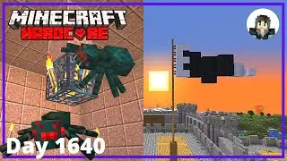 Minecraft Hardcore Historic Castle 23 - Banners for Spiders