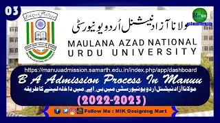 MANUU Distance Admission BA process & details, Distance. 2022-23 admission. MANUU Top Courses.