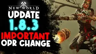Неплохой QoL... И новый баг! Обновление New World 1.8.3