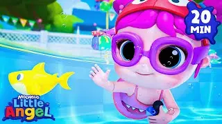 Swimming Pool Games with Jill | Kids Cartoons and Nursery Rhymes