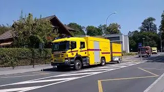 Oel- und Chemiewehr Bern hat wohl ein Einsatz !