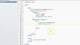 Animations Using CSS