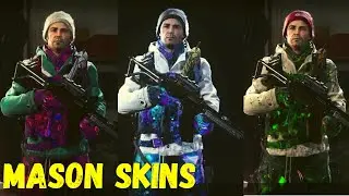 SEASON 6 ALL MASON SKINS WARZONE AND COLDWAR