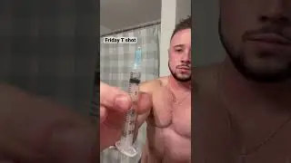 Friday morning T shots #ftm #transguy #testosteronetherapy