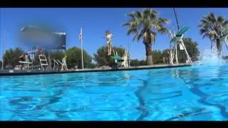 Folsom Aquatic Center under water camera