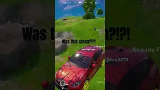 Was this a clean pickup? #fortnite #cars #gliding #sky #flying