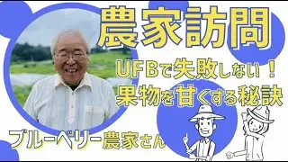 【テロップなし】UFBで失敗しないために！ブルーベリー栽培の先駆者が語る肥料との関係と甘い果物を作る秘訣！