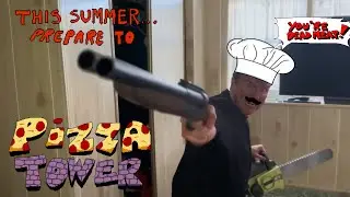 You're in a slasher movie but it's Pizza Tower