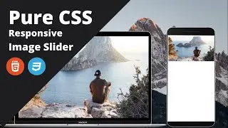 Pure CSS Responsive Image Slider - HTML5 / CSS3