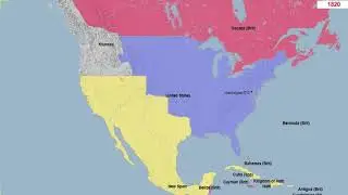 USA Historical Map from 1 BC to 2020 AD - Every Year: Tracing the History of the United States