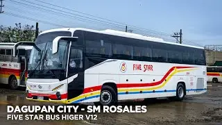 Five Star's New Higer V12! | Onboard Bus 3510 | Dagupan to Rosales